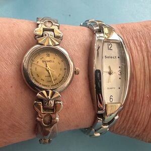 Shinell Gold and Silver Watch and Sinell